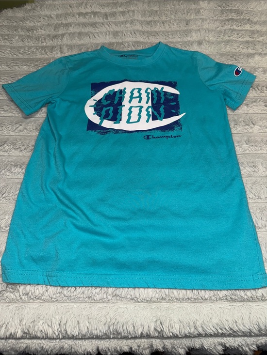 Champion Other - Champion Men’s Teal Graphic Logo Short Sleeve Tee